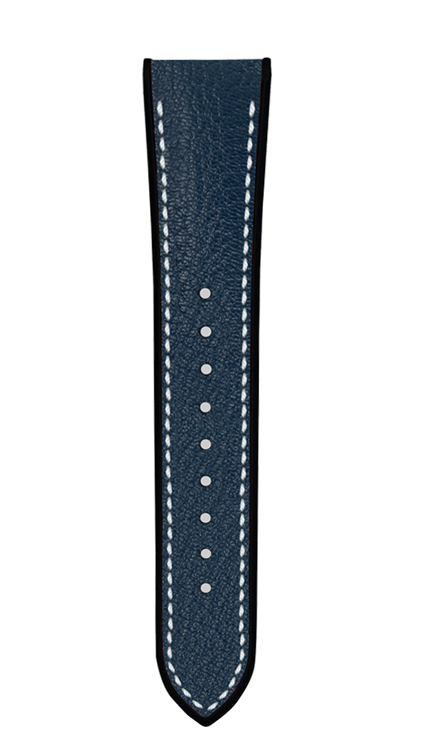 Chevre Navy Blue