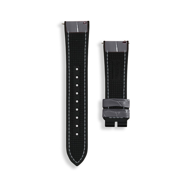 Alligator - Croco Moon Grey