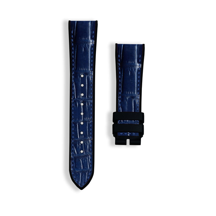 Croco Navy Blue