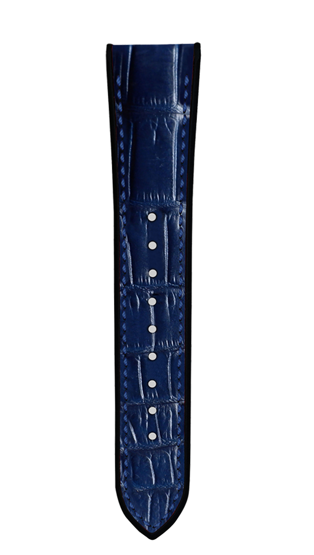 Croco Navy Blue