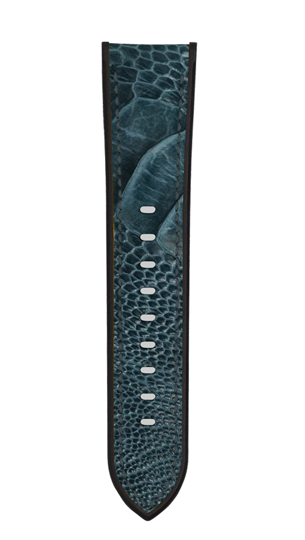 Ostrich Leg Blue Jeans for Panerai