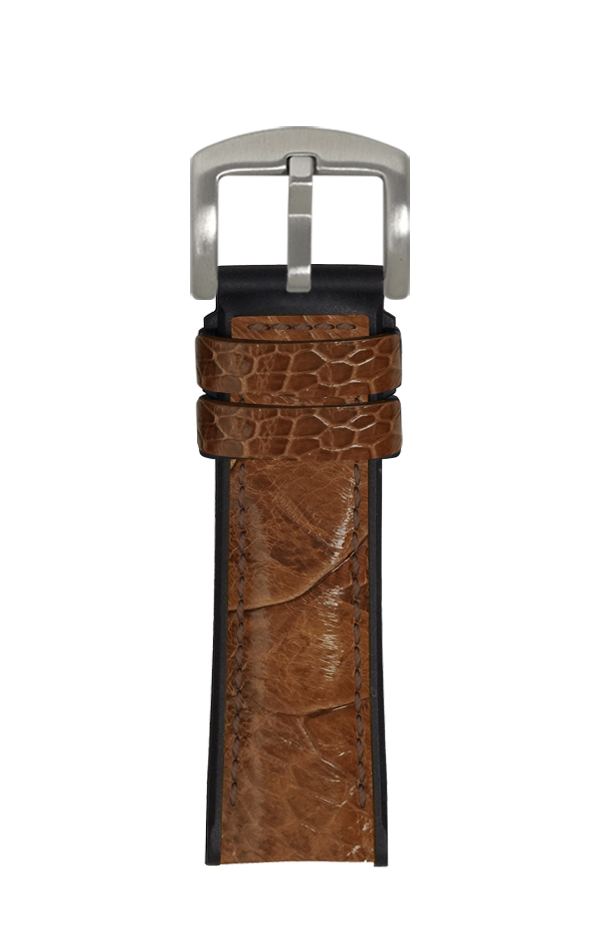Ostrich Leg Brown for Panerai