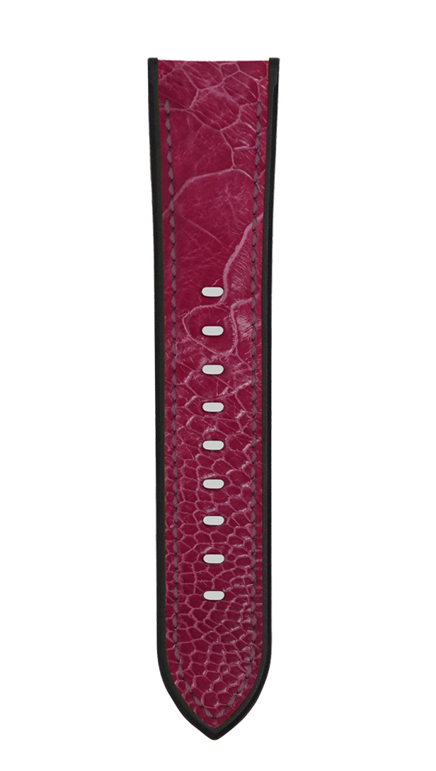 Ostrich Leg Fuschia for Panerai