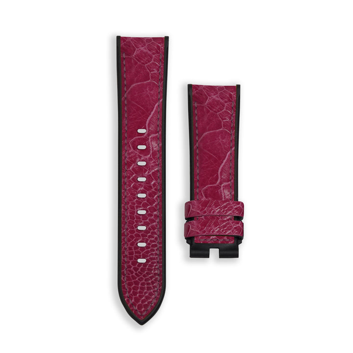 Ostrich Leg Fuschia for Panerai