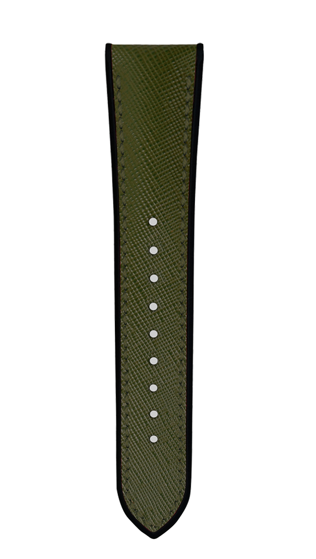 Saffiano Army Green