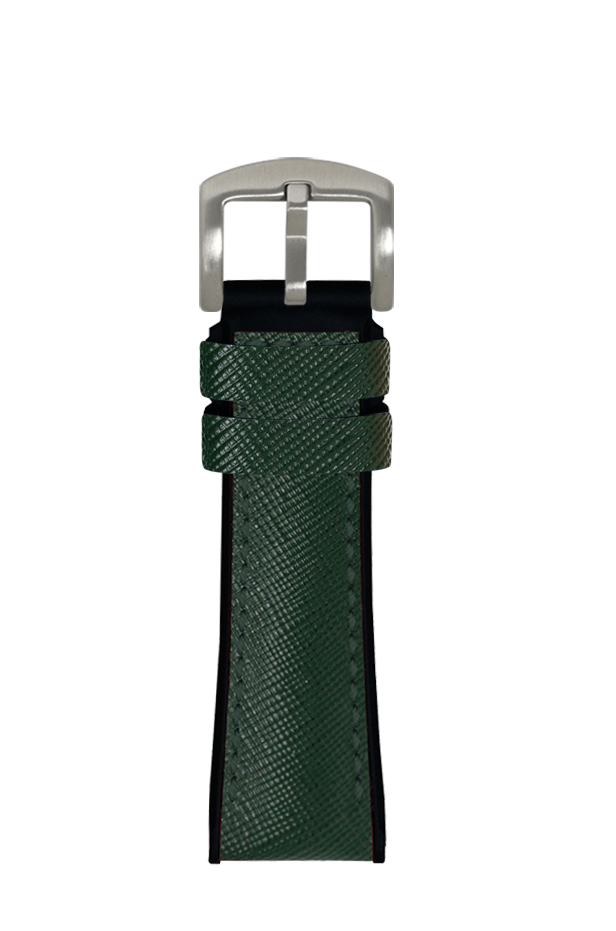 Saffiano Dark Green