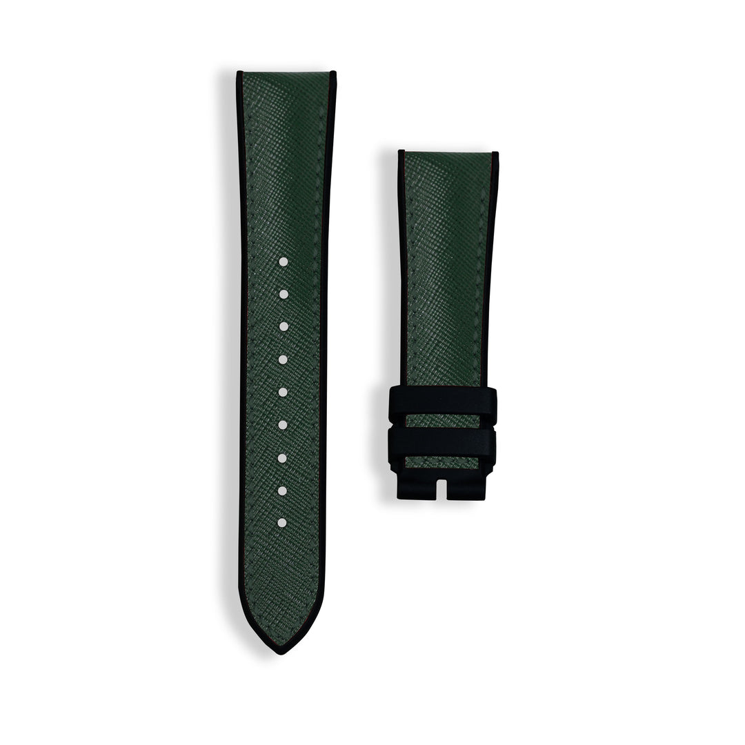 Waterproof - Saffiano Dark Green