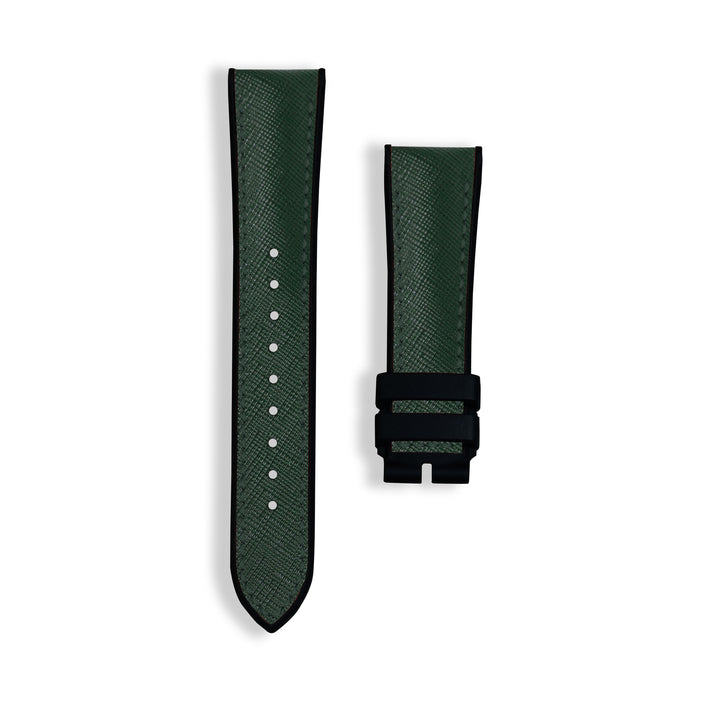 Waterproof - Saffiano Dark Green