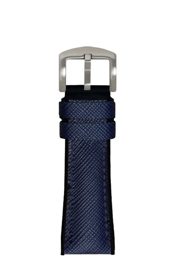 Saffiano Navy