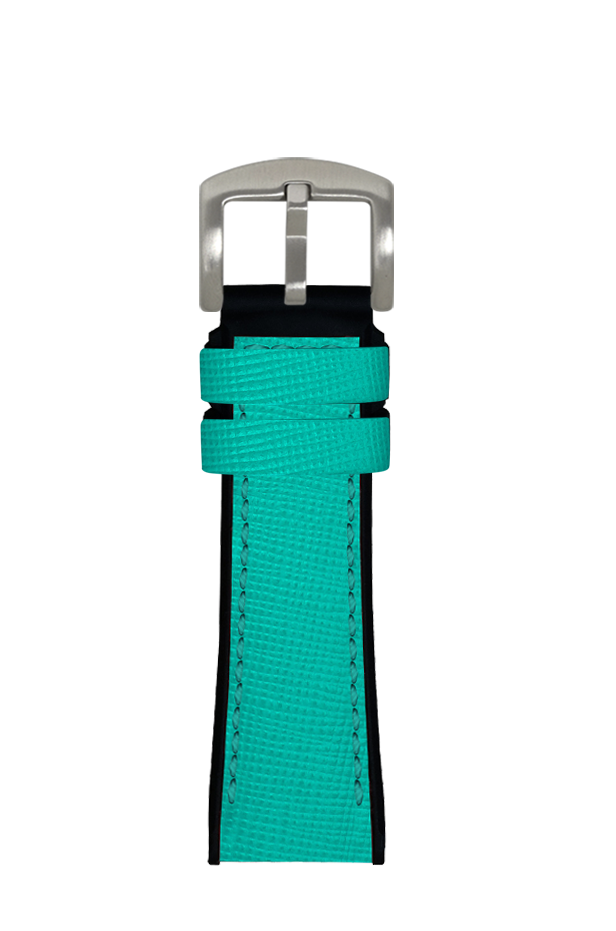 Saffiano Turquoise