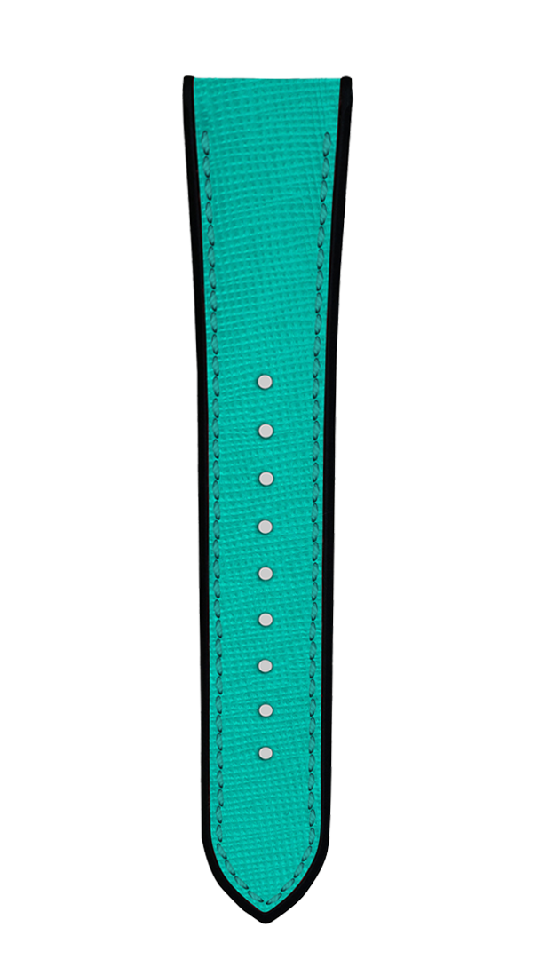 Saffiano Turquoise