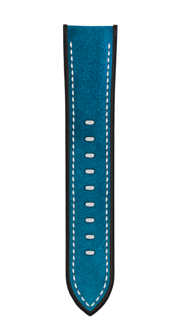 Suede Cyan Blue for Panerai