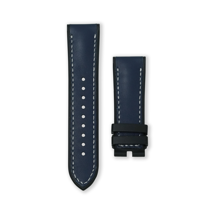 French Calf - Barenia Navy Blue